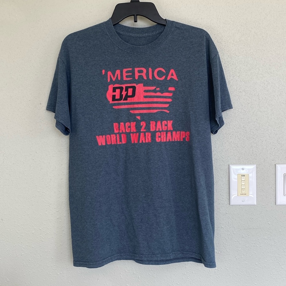 Diesel power back to back World War champ T-shirt